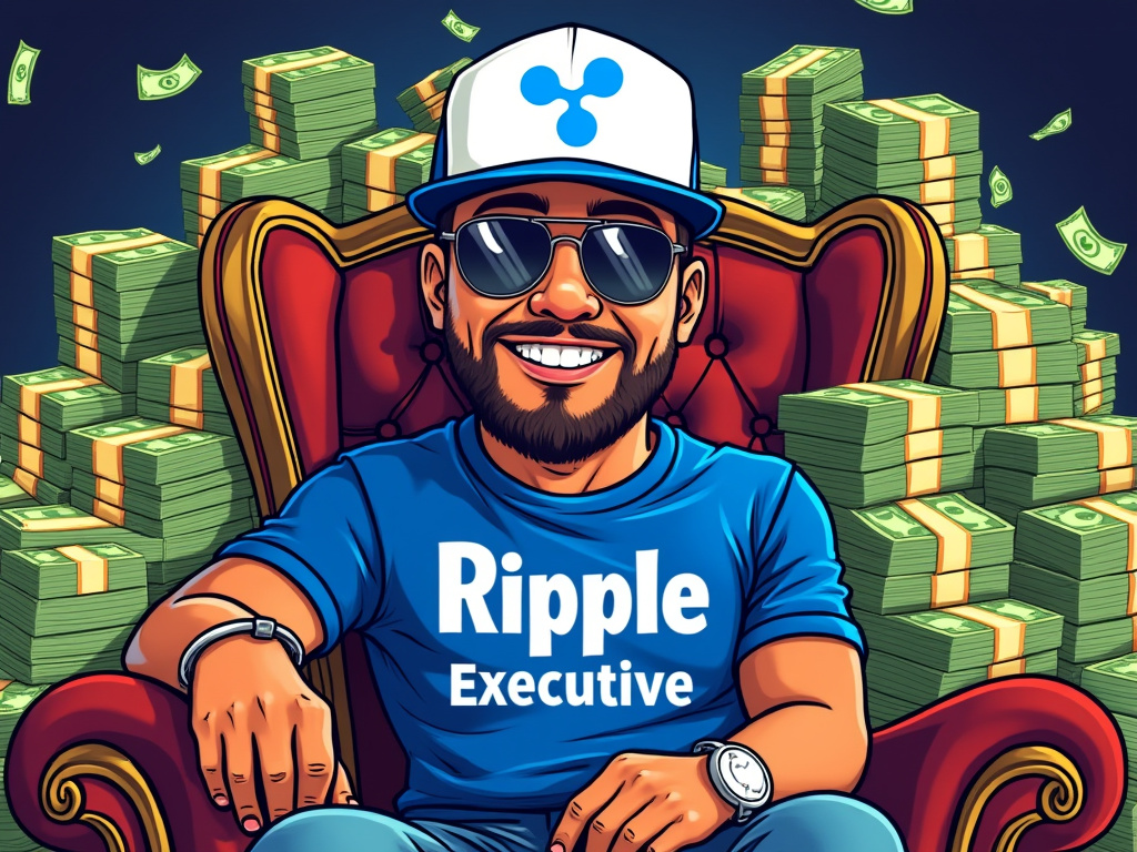 Meme of Ripple Insiders Rich Ruthless